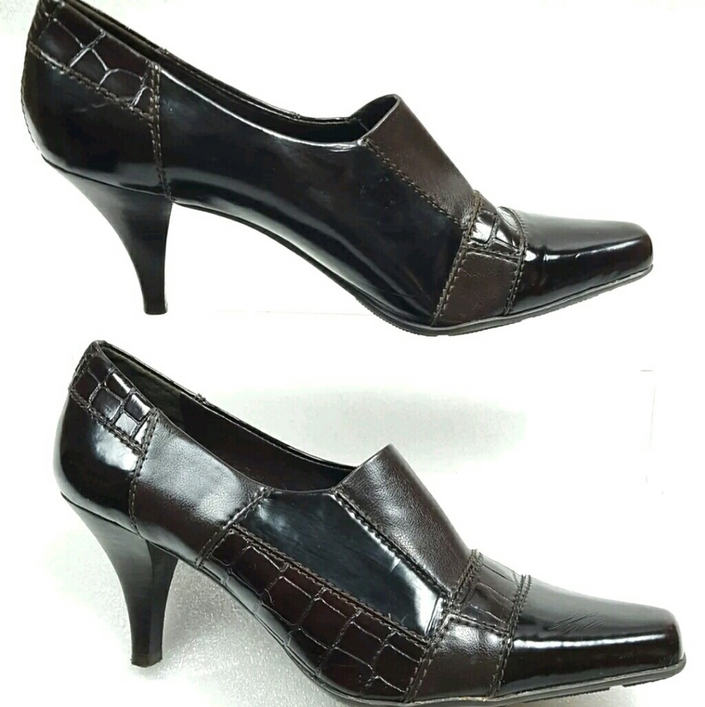 Franco Sarto Womens Loafers Shoes 10 M Brown